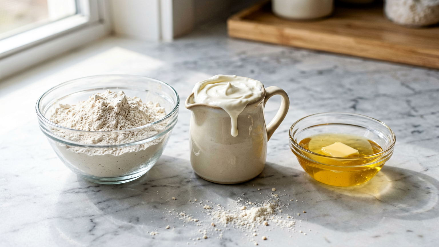 3-Ingredient Biscuits: The Easiest Fluffy Biscuits You'll Ever Make!