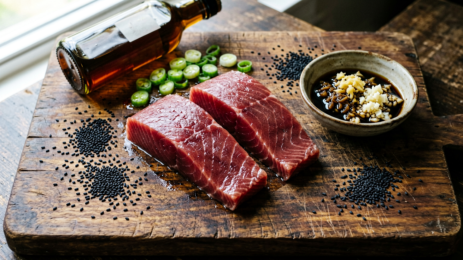 Seared Ahi Tuna Steak: A Quick & Elegant Weeknight Dinner