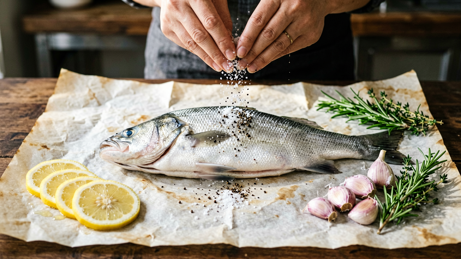 Lemon Herb Baked Branzino: A Simple Mediterranean Delight