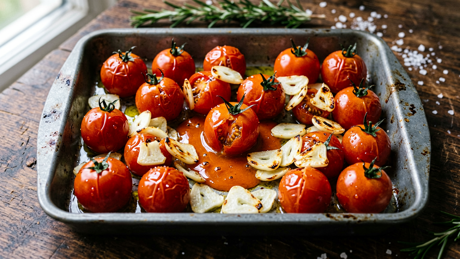 Bursting with Flavor: Easy Roasted Cherry Tomato Pasta