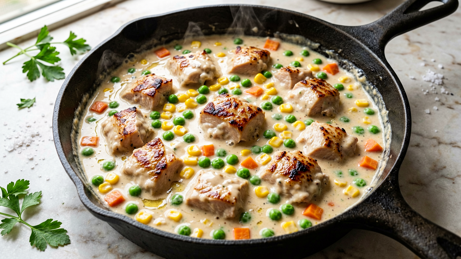 The Ultimate Creamy Chicken Pot Pie Recipe (Quick & Easy!)