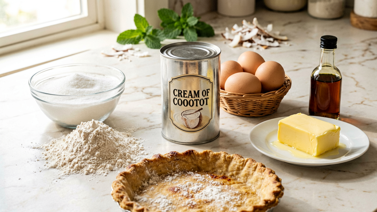 Dreamy Cream of Coconut Pie: The Easiest & Most Delicious Recipe!