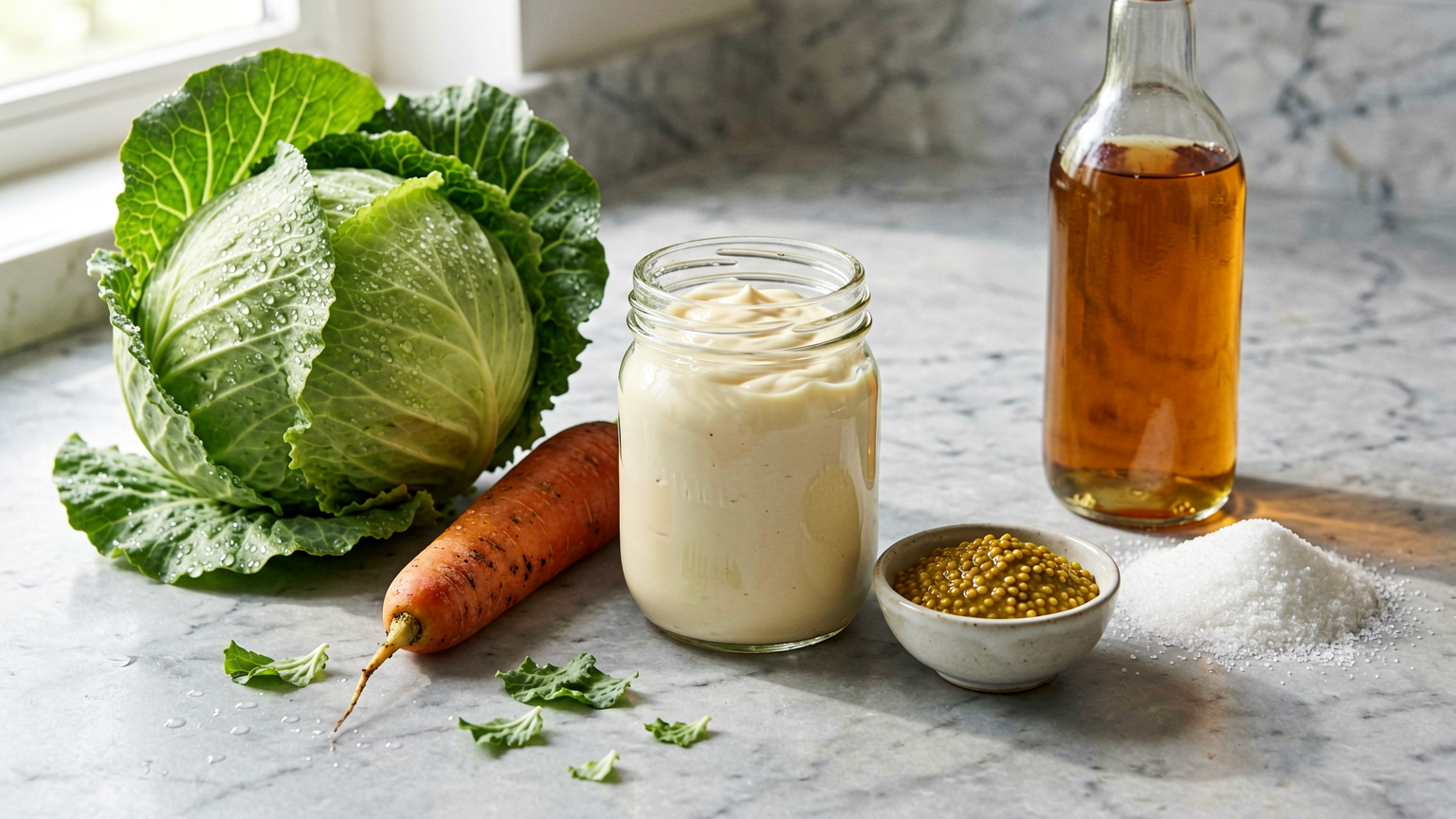 The Easiest Creamy Coleslaw Recipe You'll Ever Make!