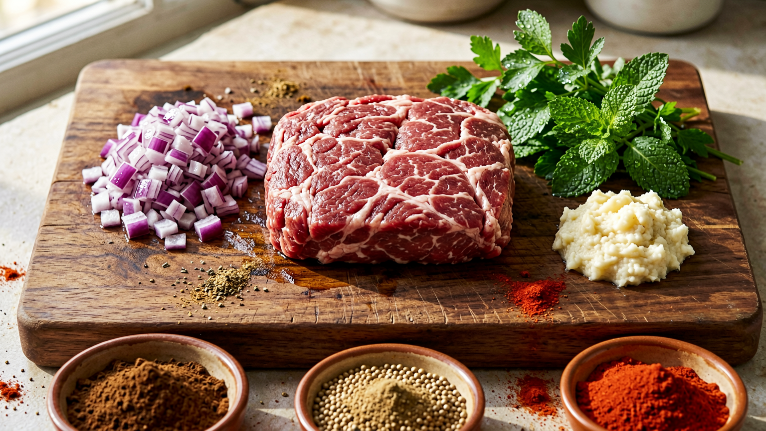 Juicy Mediterranean Lamb Kofta: An Easy Ground Lamb Recipe