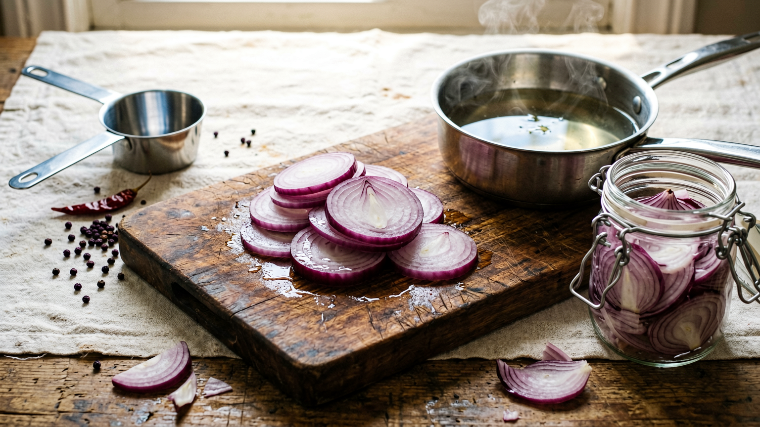 Quick Pickled Red Onion Recipe: The Vibrant Condiment You Need!