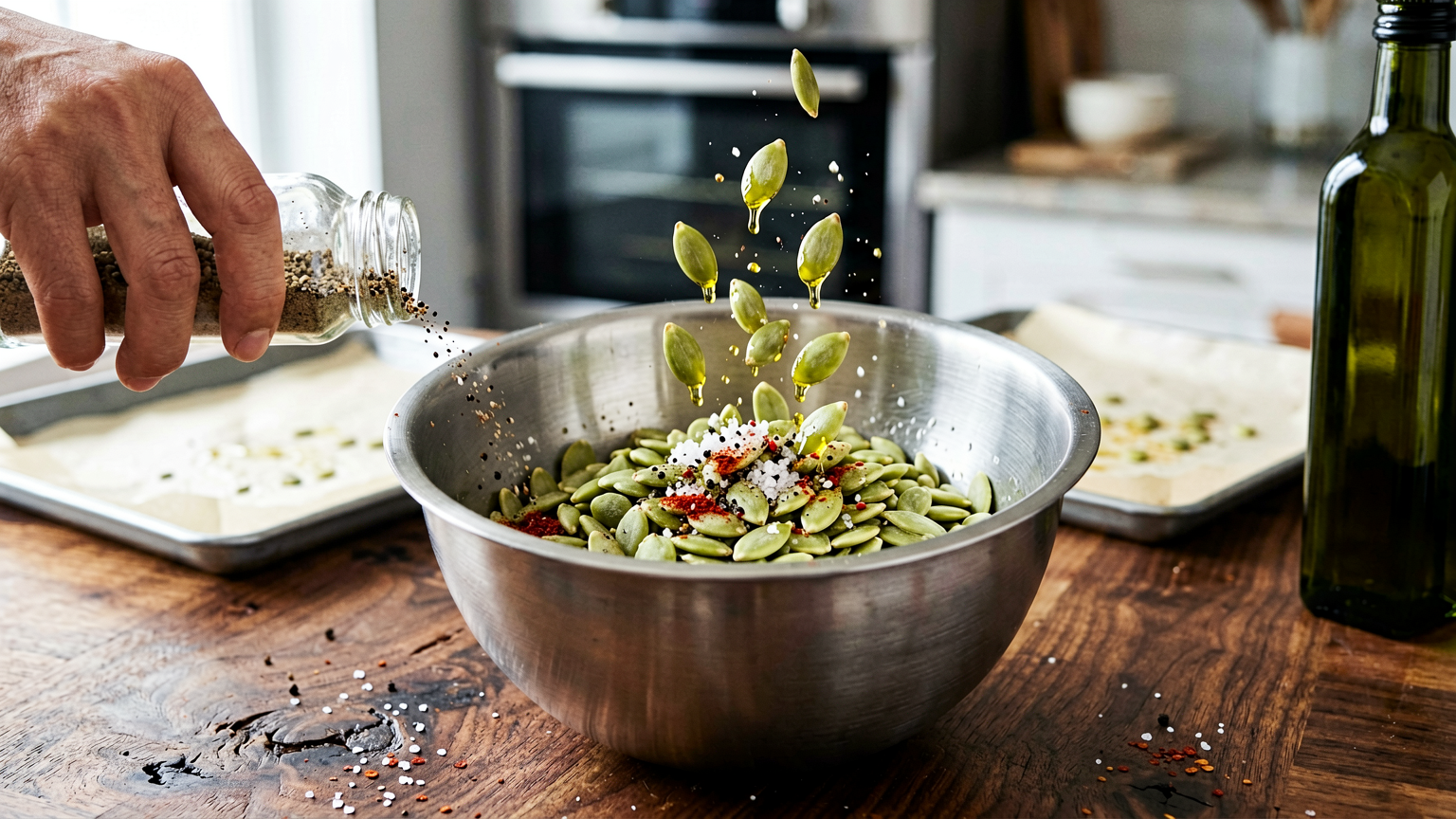 Crispy Roasted Pumpkin Seeds: The Ultimate Healthy Snack Recipe!