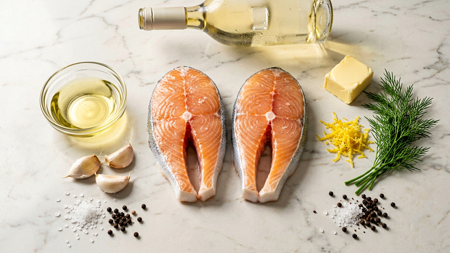 Simple Pan-Seared Steelhead Trout Recipe with Lemon-Dill Sauce